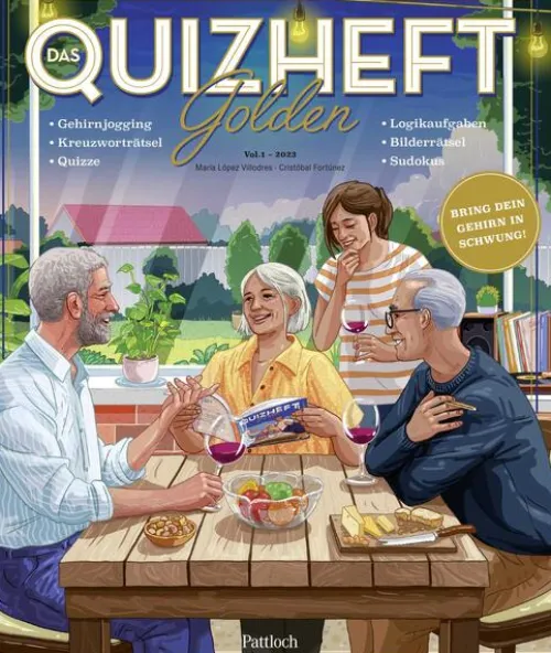 Pattloch Geschenkbuch Ruhestand*Das Quizheft - Golden