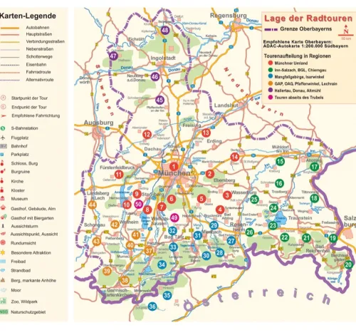 Das Radlbuch Oberbayern*J. Berg Verlag Sale