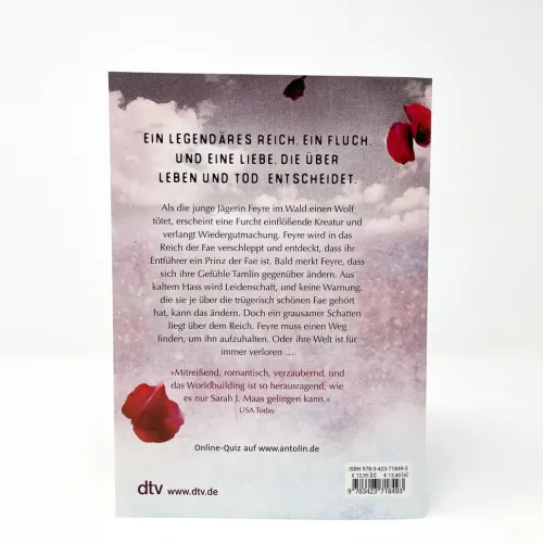dtv Verlagsgesellschaft Kinder- & Jugendbücher|Liebesromane*Das Reich der sieben Höfe 1 - Dornen und Rosen