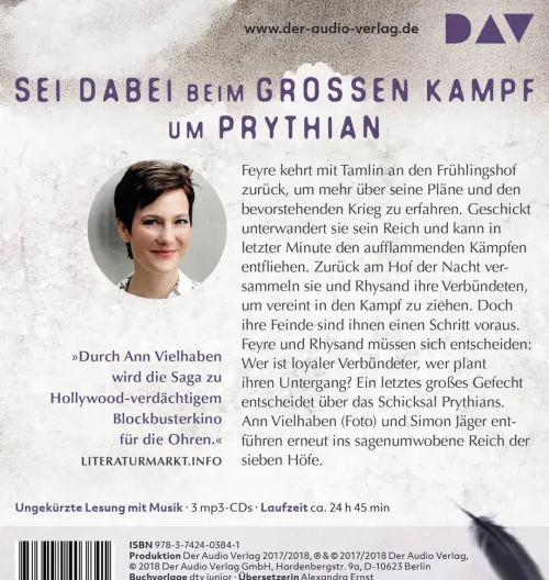 Kinder Der Audio Verlag GmbH Kinder- & Jugendbücher·Liebe-Das Reich der sieben Höfe - Teil 3: Sterne und Schwerter