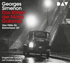Der Audio Verlag, DAV Krimis & Thriller·Krimi Klassiker*Das Rätsel der Maria Galanda - Vier Fälle für Inspektor G7, 4 Audio-CDs