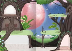 Ars Edition GmbH Stickerhefte-Das superdicke Stickerheft - Zauberhafte Welten