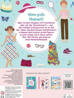 Ars Edition GmbH Stickerhefte*Das superdicke Stickerheft - Anziehpuppen