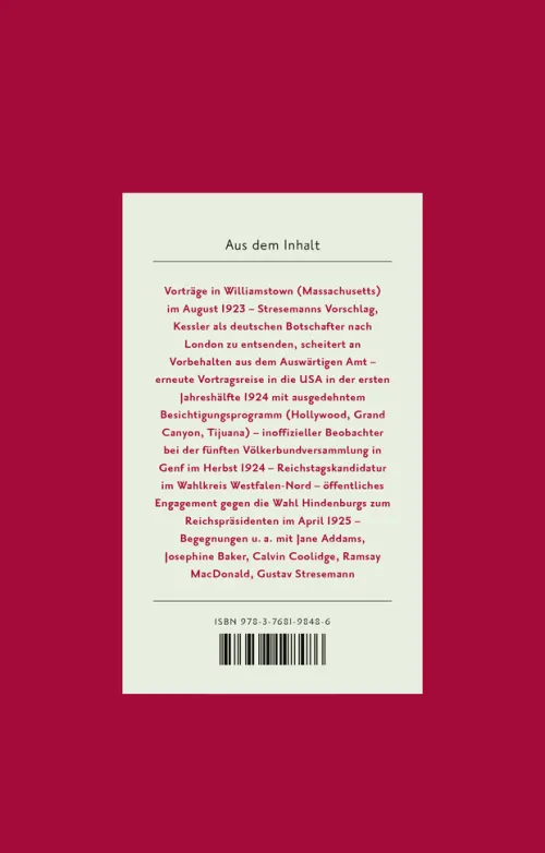 Cotta Gesamtausgaben-Das Tagebuch (1880-1937), Band 8 (1923-1926)