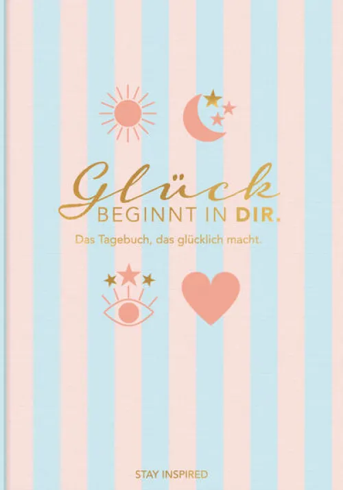 NOVA MD Glück & Wünsche*Das Tagebuch das glücklich macht (Special Edition): 6 Minuten am Tag für mehr Glück, Positivität, Dankbarkeit und Erfolg. Dankbarkeitstagebuch zum Ausfüllen für jeden Tag. 6 Minuten Tagebuch für mehr Achtsamkeit. 12 Wochen Tagebuch in rosa/blau