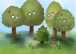 Don Bosco Medien GmbH Lesen & Geschichten-Das Tannenbäumchen. Kamishibai Bildkartenset