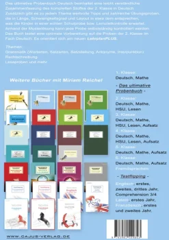 Cajus Verlag Grundschule·Mathematik|Grundschule·Deutsch-Das ultimative Probenbuch Deutsch 2. Klasse, 3 Teile
