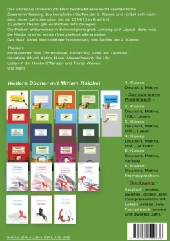 Das ultimative Probenbuch HSU 2. Klasse. LehrplanPlus, 3 Teile*Cajus Verlag Discount