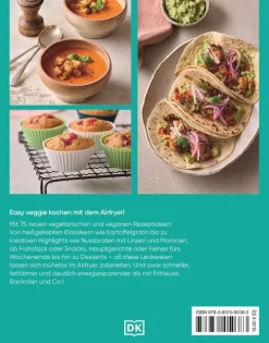 Dorling Kindersley Verlag Vegetarisch-Das ultimative Veggie Airfryer Kochbuch