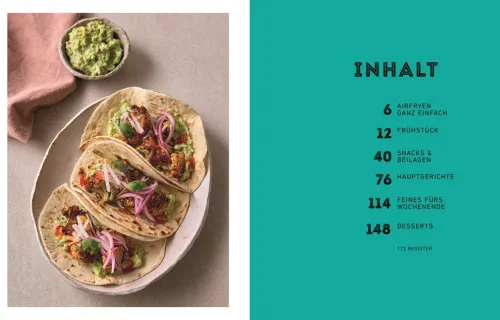 Dorling Kindersley Verlag Vegetarisch-Das ultimative Veggie Airfryer Kochbuch