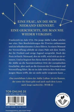 Das unsichtbare Leben der Addie LaRue*FISCHER TOR Clearance