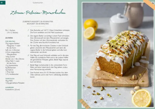 riva Verlag Vegetarisch-Das vegane Backbuch - schnell und einfach