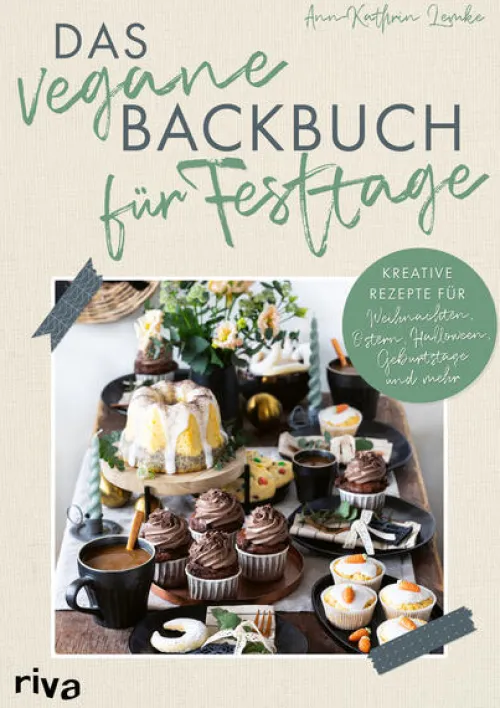 riva Verlag Backen-Das vegane Backbuch für Festtage