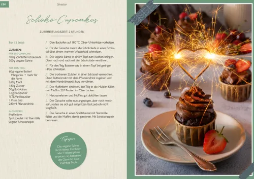 riva Verlag Backen-Das vegane Backbuch für Festtage