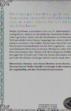 Knaur Taschenbuch Historische Fantasy-Das Vermächtnis der Seherin