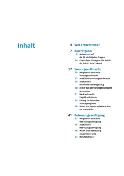 Das Vorsorge-Set*Stiftung Warentest Best