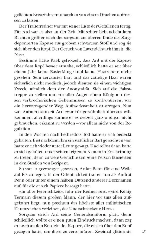 Panini Verlags GmbH Historische Fantasy*Das zerbrochene Reich des Ardor Benn