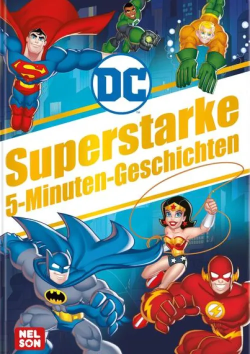 Nelson Verlag Comicreihen-DC Superhelden: Superstarke 5-Minuten-Geschichten