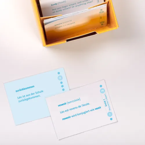 Klett Lerntraining Abi Trainer·Fremdsprachen-Découvertes 3 Bayern (ab 2017) - Vokabel-Lernbox zum Schulbuch 3. Lernjahr