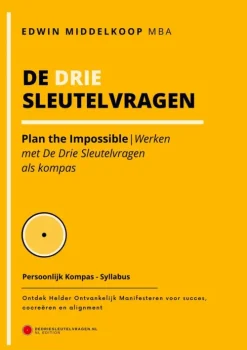 Brave New Books Niederländische Bücher-De Drie Sleutelvragen - Persoonlijk Kompas