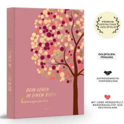 PAPERISH Verlag Geburt & Taufe-DEIN LEBEN IN EINEM BUCH (rosé)