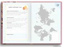 PAPERISH Verlag Geburt & Taufe-DEIN LEBEN IN EINEM BUCH (rosé)