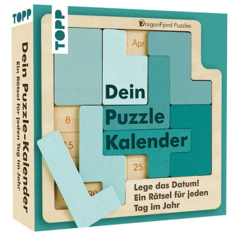 Dein Puzzle-Kalender. Lege das Datum - ein Rätsel für jeden Tag im Jahr*frechverlag GmbH Outlet