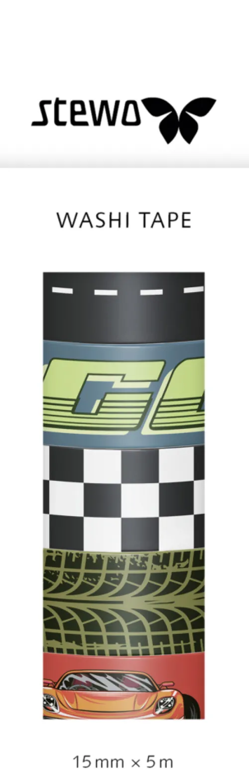 Klebstoff & Klebebänder*Deko Tape 1.5x500cm Schorsch gr. D.