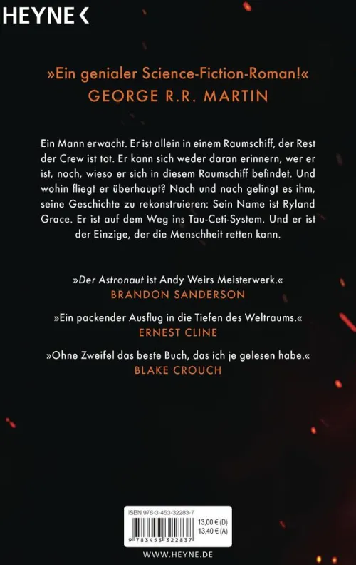 Der Astronaut*Heyne Taschenbuch Hot