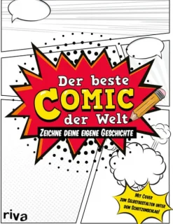 riva Verlag Artbooks & Handbücher-Der beste Comic der Welt - Mit Cover zum Selbstgestalten
