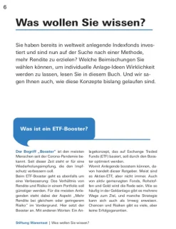 Stiftung Warentest Geld & Finanzen-Der ETF-Booster für Ihre Geldanlage