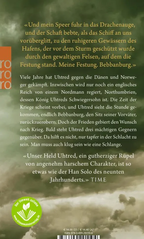 Rowohlt Taschenbuch Abenteuerromane-Der Flammenträger. Uhtred 10
