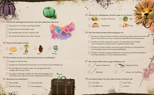 frechverlag GmbH Tagebücher*Der große magische Haus-Test. Das inoffizielle Harry Potter Testbuch