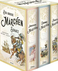 Anaconda Verlag Märchen & Sagen*Der große Märchenschatz (Andersens Märchen - Grimms Märchen - Hauffs Märchen) (3 Bände im Schuber)