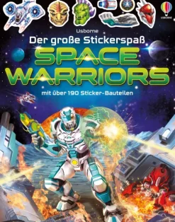 Der große Stickerspaß: Space Warriors*Usborne Verlag Clearance