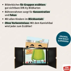Don Bosco Medien GmbH Lesen & Geschichten-Der Grolltroll. Kamishibai Bildkartenset