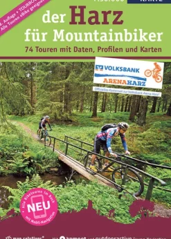 map.solutions GmbH Karten & Atlanten-Der Harz für Mountainbiker
