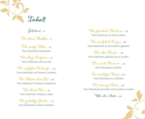 Herder Verlag GmbH Glück & Wünsche-Der kleine Buddha auf dem Weg zum Glück. Jubiläumsausgabe