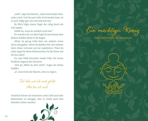 Herder Verlag GmbH Glück & Wünsche-Der kleine Buddha auf dem Weg zum Glück. Jubiläumsausgabe