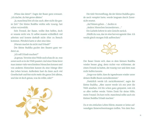 Herder Verlag GmbH Glück & Wünsche-Der kleine Buddha auf dem Weg zum Glück. Jubiläumsausgabe