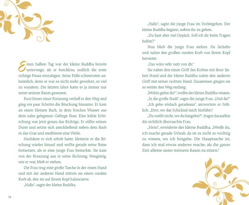 Herder Verlag GmbH Glück & Wünsche-Der kleine Buddha auf dem Weg zum Glück. Jubiläumsausgabe