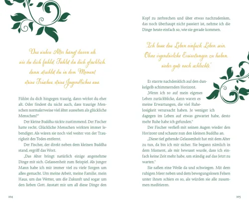 Herder Verlag GmbH Glück & Wünsche-Der kleine Buddha auf dem Weg zum Glück. Jubiläumsausgabe