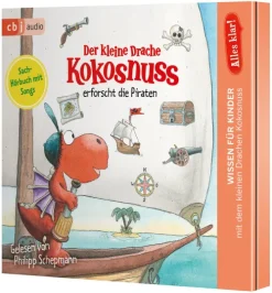 Der kleine Drache Kokosnuss erforscht die Piraten,1 Audio-CD*Random House Audio Clearance