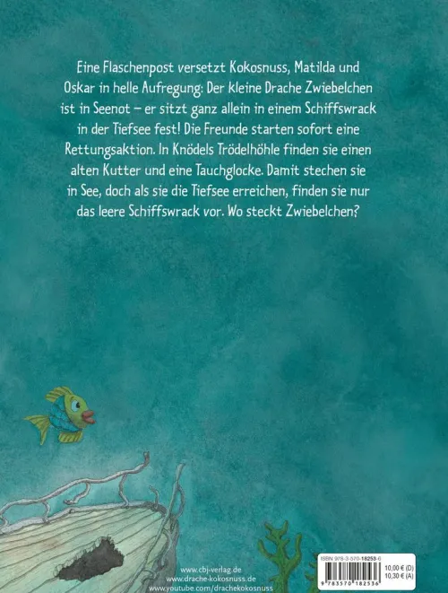 Der kleine Drache Kokosnuss in der Tiefsee*cbj Sale