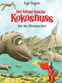 Kinder Penguin Random House Liebe|Erstlesebücher-Der kleine Drache Kokosnuss bei den Dinosauriern