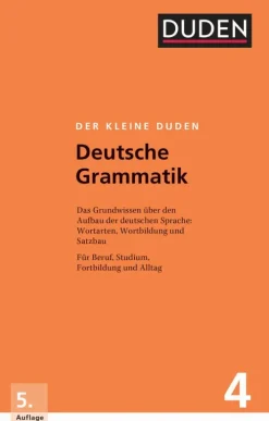 Bibliograph. Instit. GmbH Lexika & Sprachen-Der kleine Duden - Deutsche Grammatik