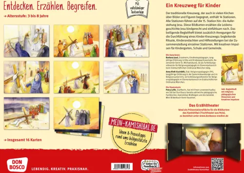 Don Bosco Medien GmbH Lesen & Geschichten*Der Kreuzweg für Kinder in 15 Stationen. Kamishibai Bildkartenset.