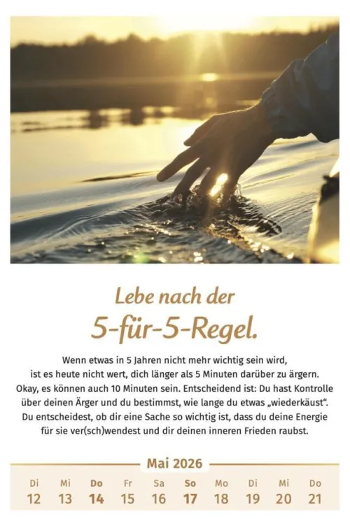 PAL Wandkalender*Der Lebensfreude-Kalender 2026