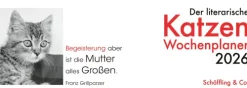 Der literarische Katzen Wochenplaner 2026*Schöffling Sale