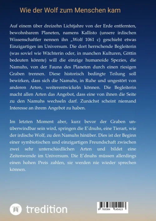 Der Planet der Wölfe*tredition